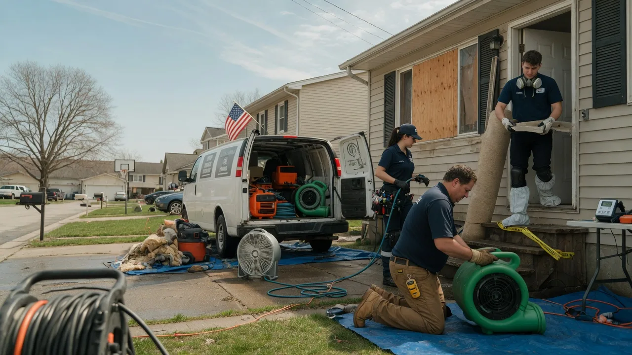 Water Damage Restoration in Saint Francis, ME near me
